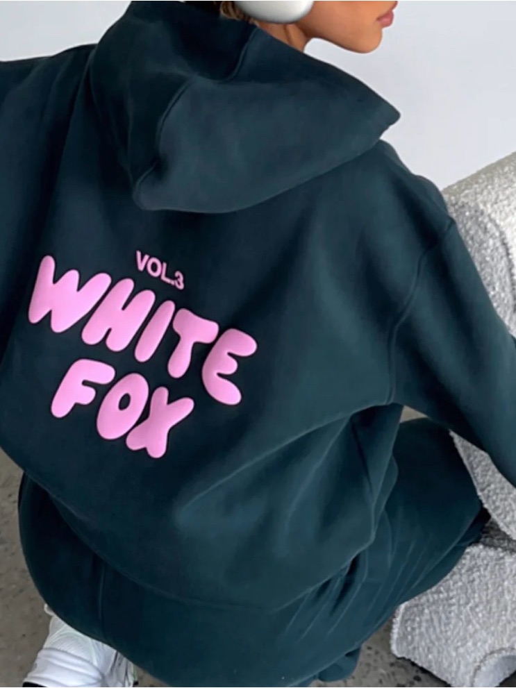 White Fox Boutique Vol. 3 Dark Offstage Hoodie Pine Green L/Xl